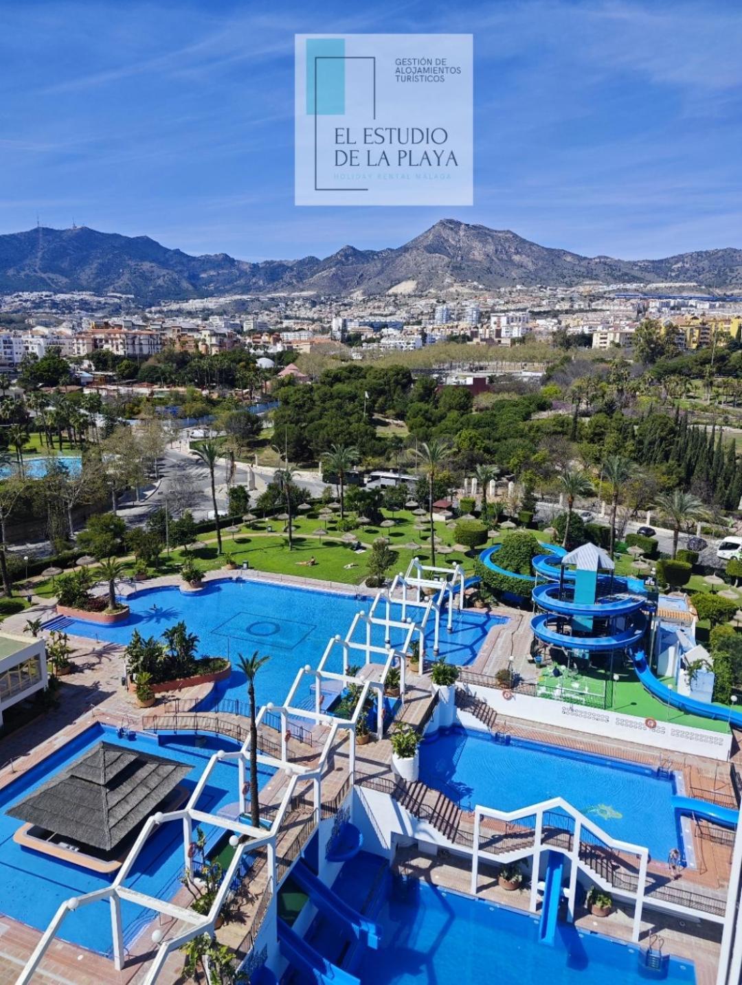El Estudio De La Playa Benalbeach Vistas Al Mar Беналмадена Екстериор снимка