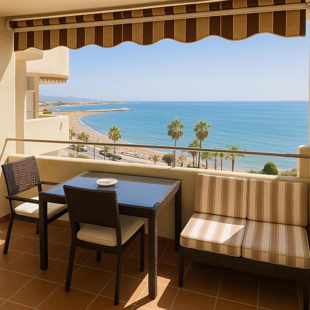 El Estudio De La Playa Benalbeach Vistas Al Mar Беналмадена Екстериор снимка